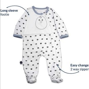 Nested Bean Zen Footie PJ (3-6 mo)